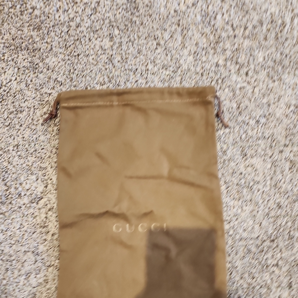 Gucci Tan Dust Bag